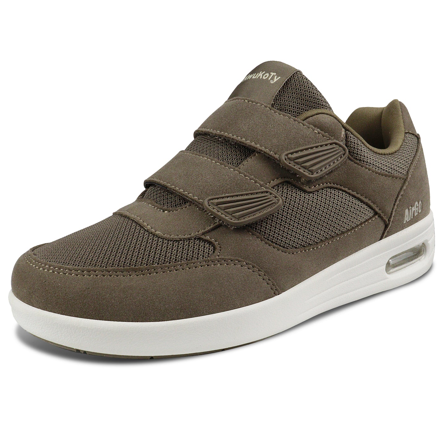 KwuKoty Women's Diabetic Shoes | Adjustable Sneakers | Lace-Free | Plantar Fasciitis/Edema/Swollen Feet/Bunions | Wide Size 6-11.5