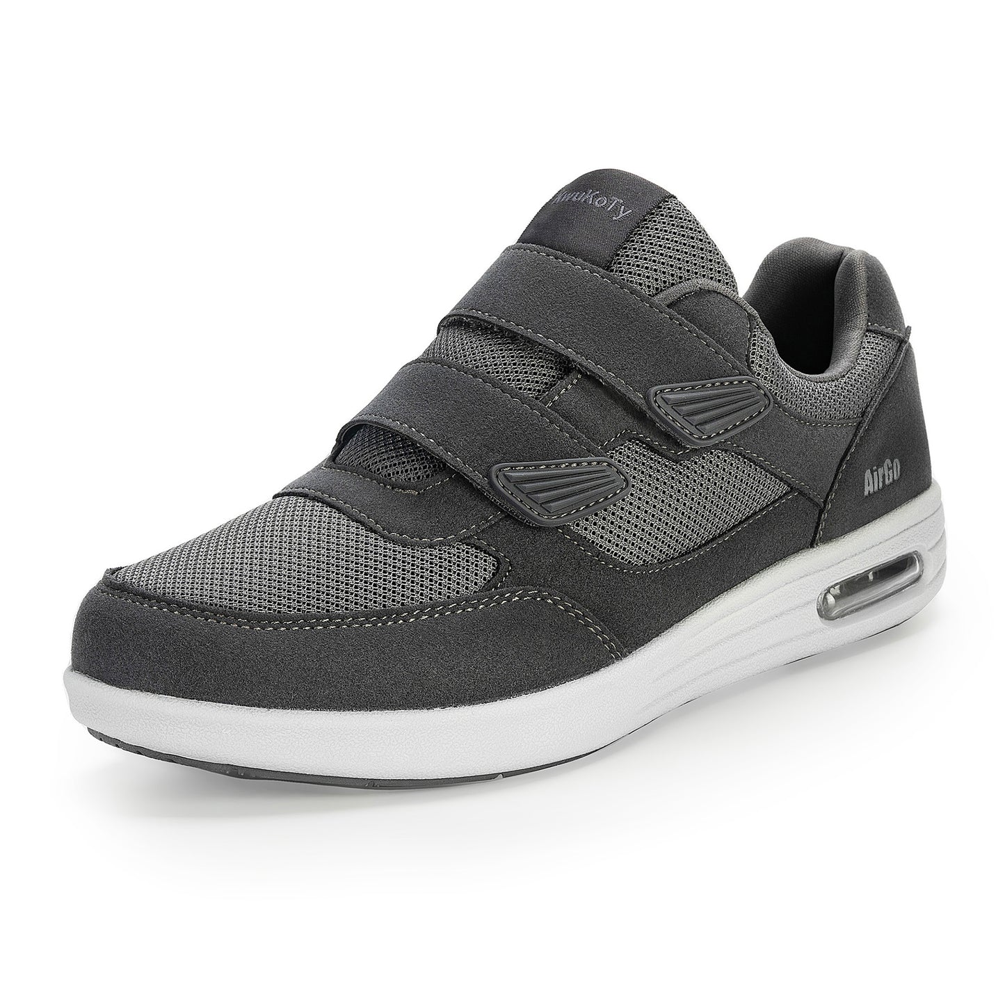 KwuKoty Women's Diabetic Shoes | Adjustable Sneakers | Lace-Free | Plantar Fasciitis/Edema/Swollen Feet/Bunions | Wide Size 6-11.5