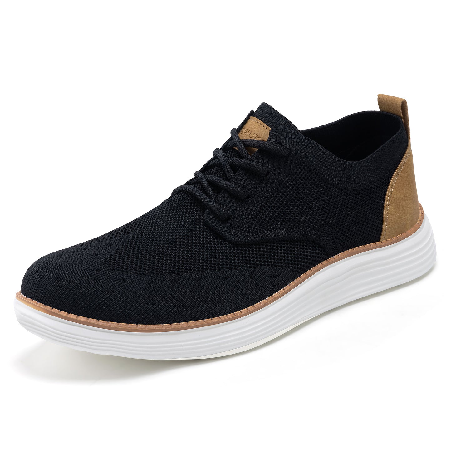 KwuKoTy Men's Casual Dress Shoes Mesh Breathable Oxfords Sneakers Lightweight Comfortable Walking Shoes