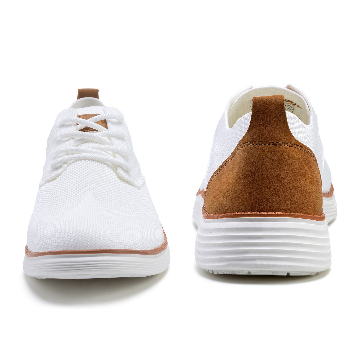 KwuKoTy Men's Casual Dress Shoes Mesh Breathable Oxfords Sneakers Lightweight Comfortable Walking Shoes