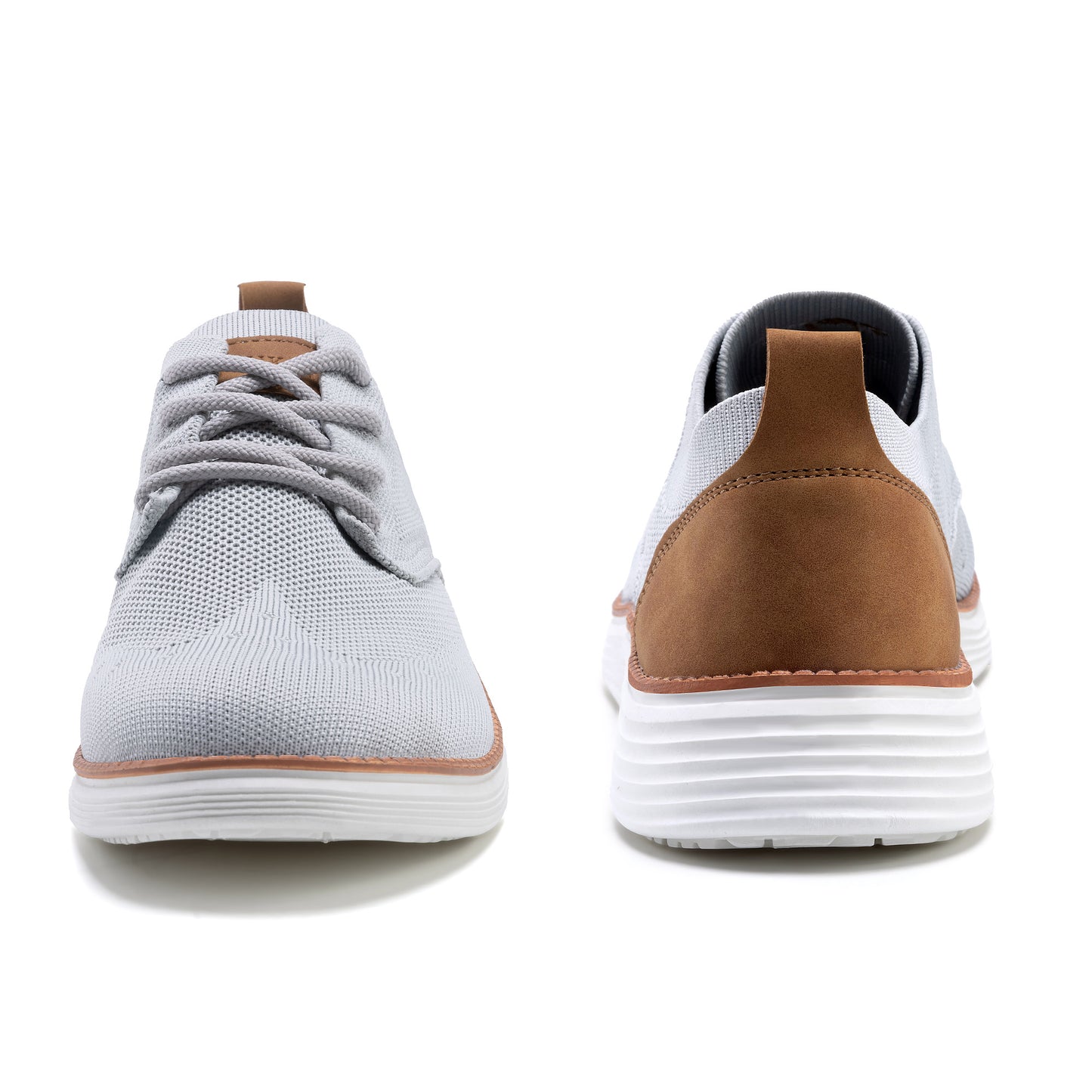 KwuKoTy Men's Casual Dress Shoes Mesh Breathable Oxfords Sneakers Lightweight Comfortable Walking Shoes