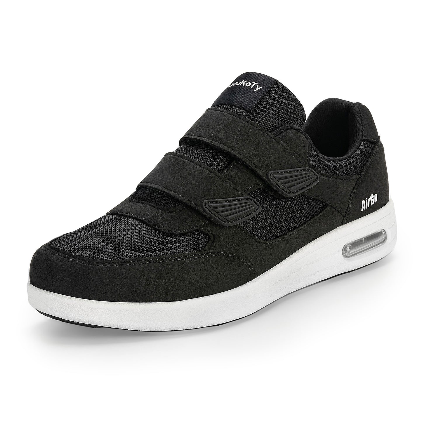 KwuKoty Women's Diabetic Shoes | Adjustable Sneakers | Lace-Free | Plantar Fasciitis/Edema/Swollen Feet/Bunions | Wide Size 6-11.5