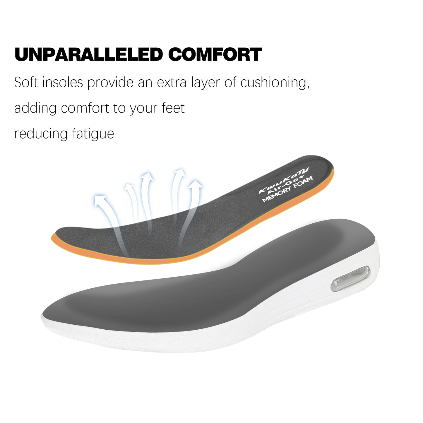 Kwukoty Men's Diabetic Shoes Slip-On Orthopedic Walking Shoes for Plantar Fasciitis Relief Size 7-13 Wide