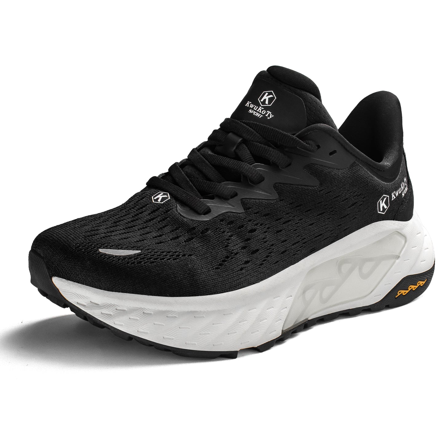 KWUKOTY Women's Slip On Running Shoes | One-Way Airflow Breathable Mesh | Lightweight Cushioned Night Light Non Slip Sneakers
