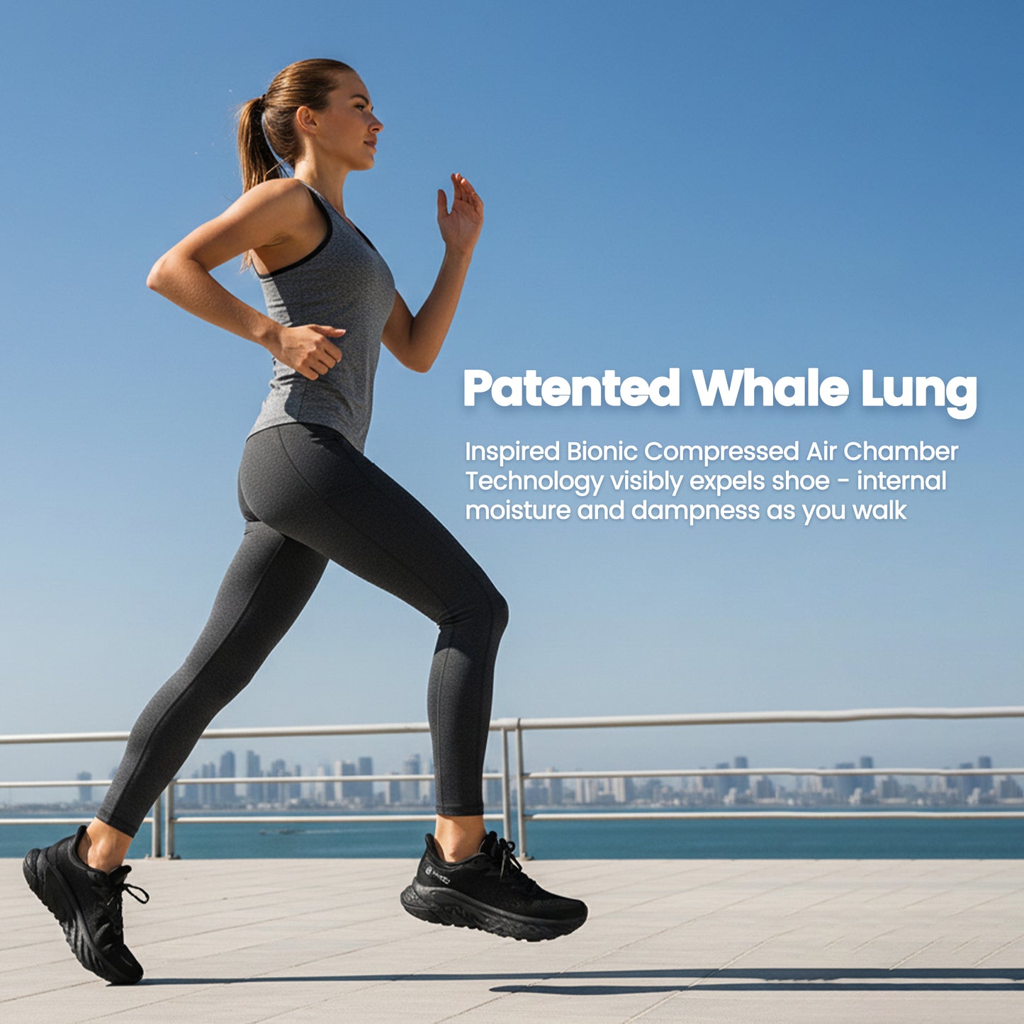 KWUKOTY Women's Slip On Running Shoes | One-Way Airflow Breathable Mesh | Lightweight Cushioned Night Light Non Slip Sneakers