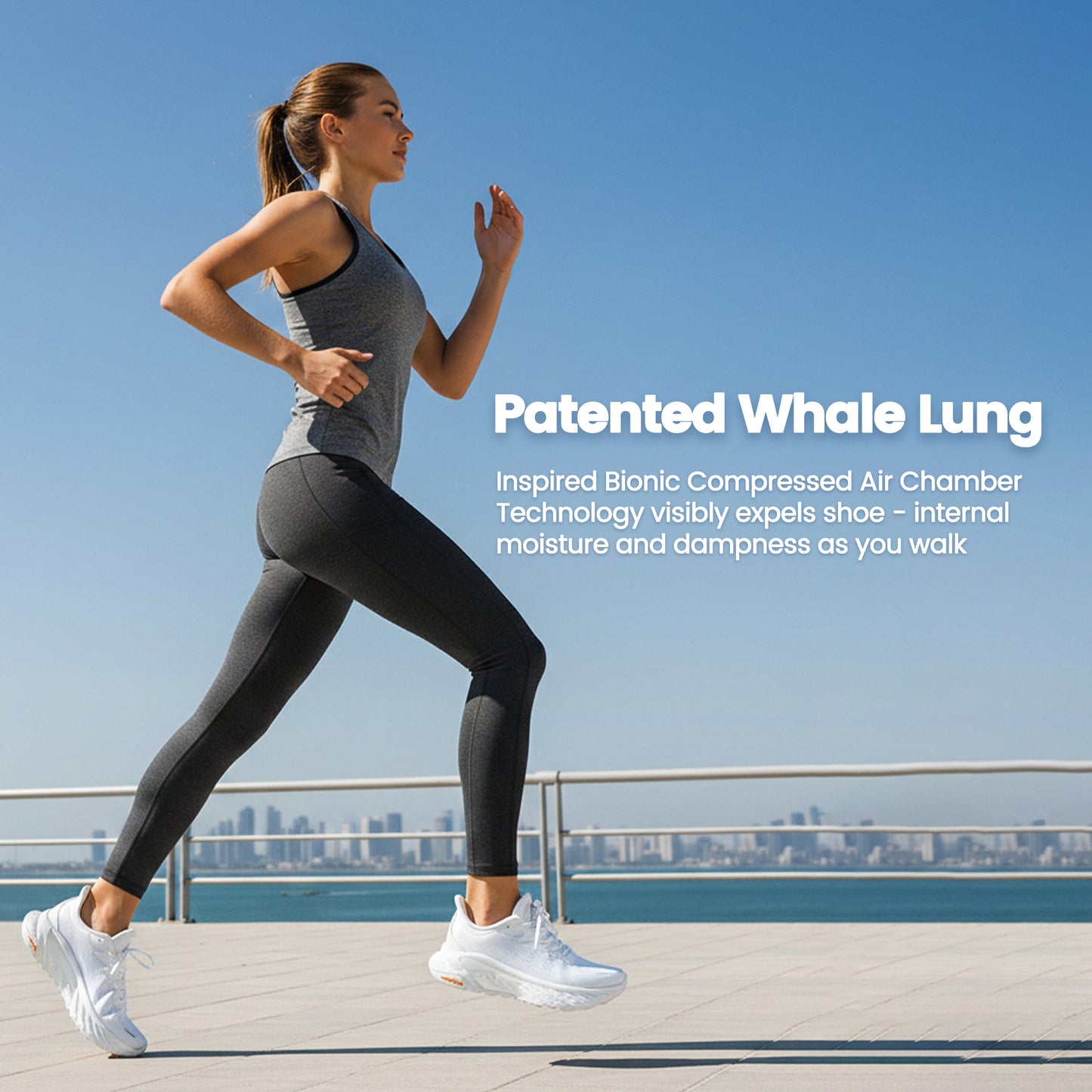 KWUKOTY Women's Slip On Running Shoes | One-Way Airflow Breathable Mesh | Lightweight Cushioned Night Light Non Slip Sneakers