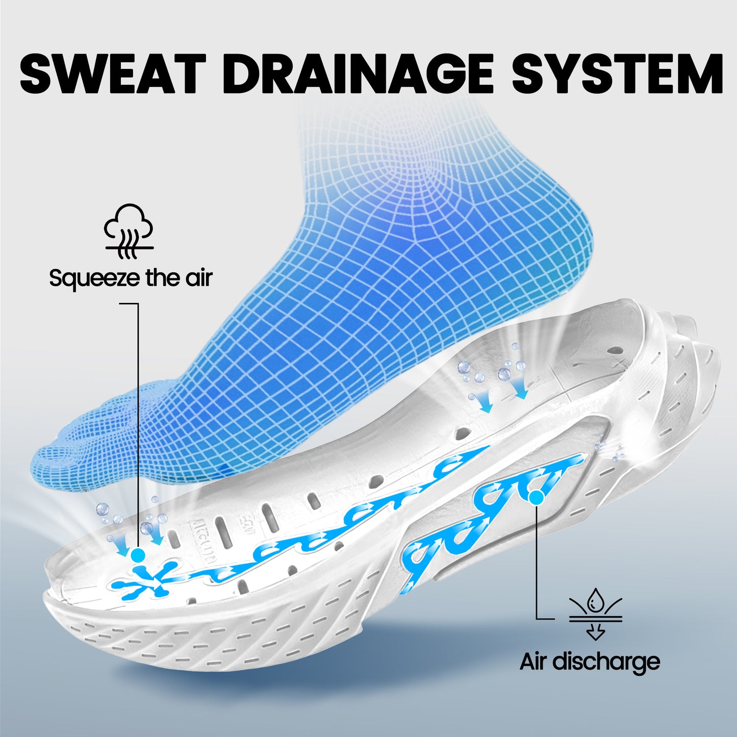 KWUKOTY Women's Slip On Running Shoes | One-Way Airflow Breathable Mesh | Lightweight Cushioned Night Light Non Slip Sneakers