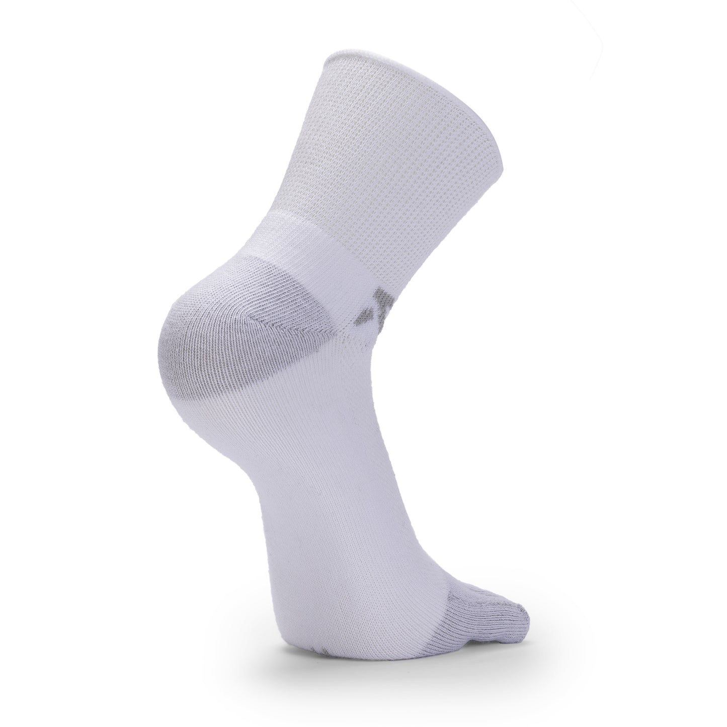 KwuKoty Non-Binding Diabetic Socks Seamless Cushioned Sole Breathable Combed Cotton Ankle Height, for Men &amp; Women, 3 Pairs