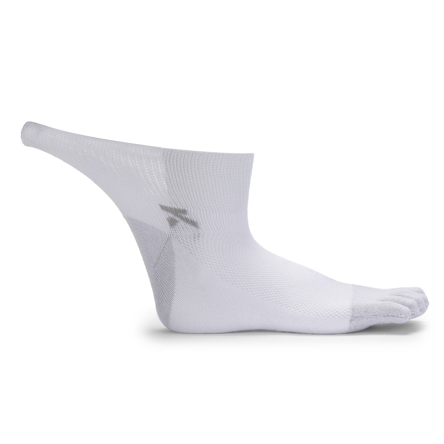 KwuKoty Non-Binding Diabetic Socks Seamless Cushioned Sole Breathable Combed Cotton Ankle Height, for Men &amp; Women, 3 Pairs